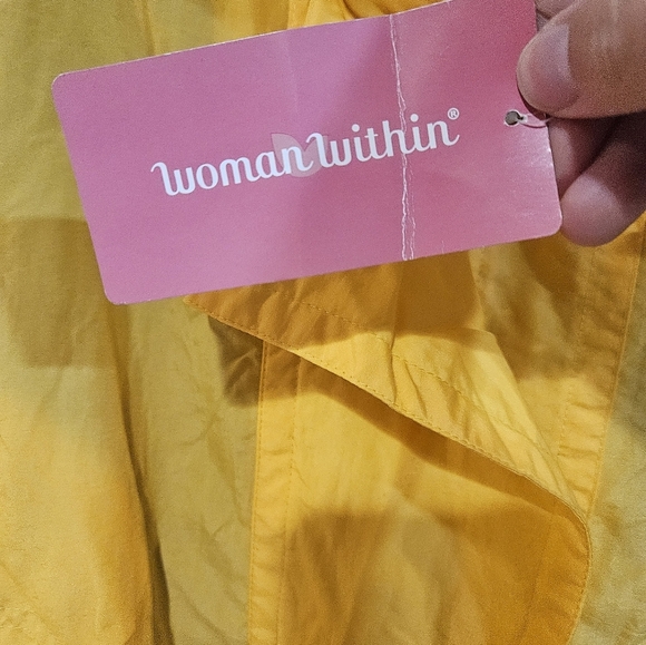 Women Within Bramd New Yellow 2 In 1 Jacket - Picture 4 of 13
